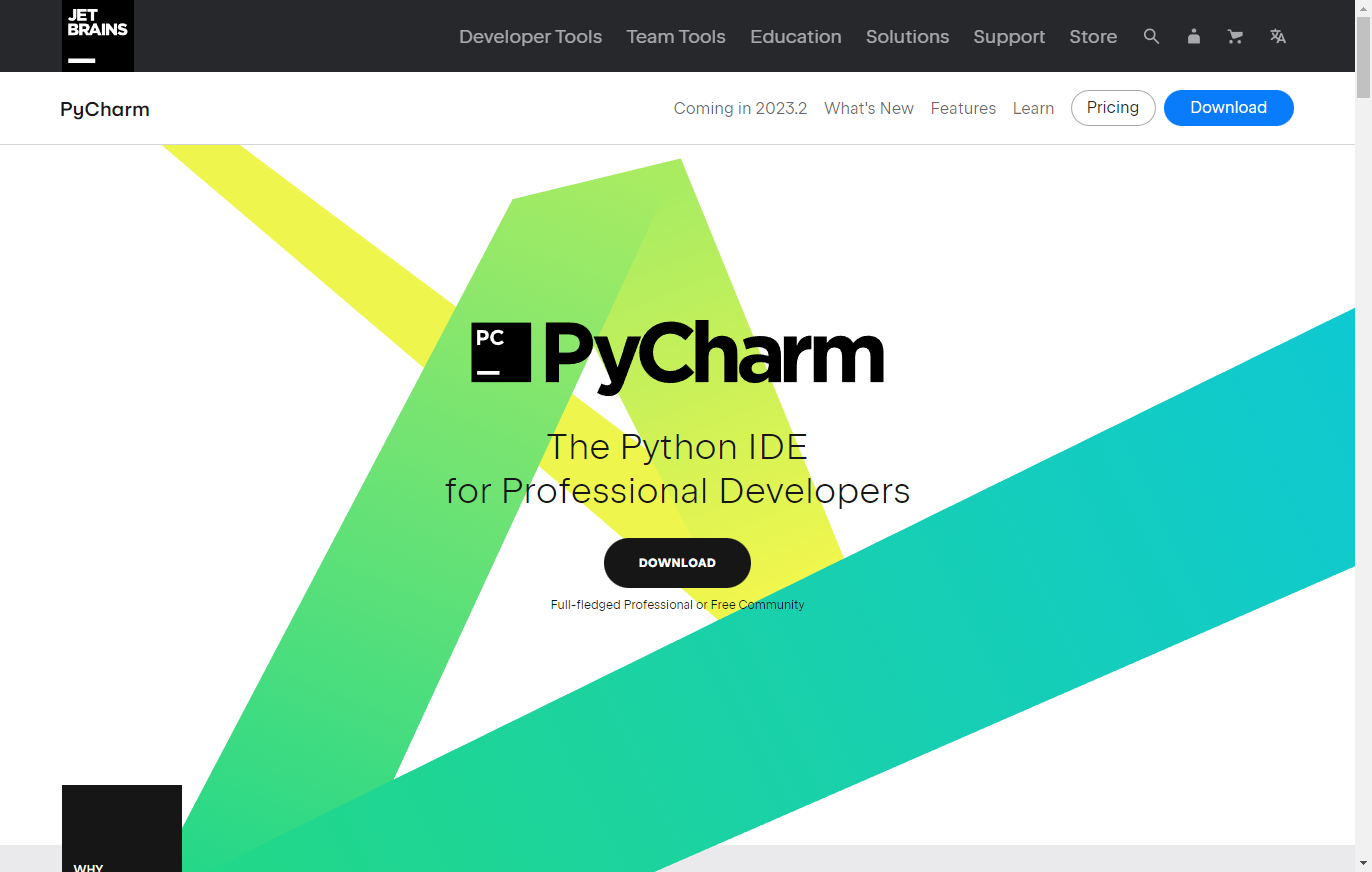 pycharmwebsite